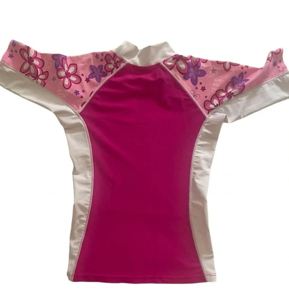 Tuga Rash Guard Girls Size 4/5 Wonder Nation One Piece Swim Suit Size 4/5 - Picture 5 of 16